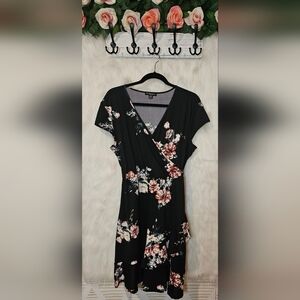 Beechers Brook Classic Floral Mini Dress (NWOT)